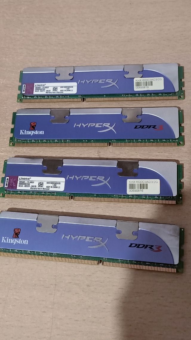 Memoria RAM hyperx
