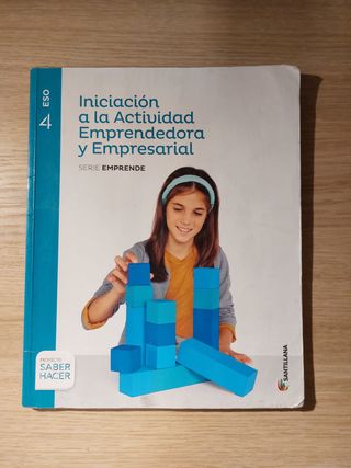 Libro de IAEE Santillana 4to ESO