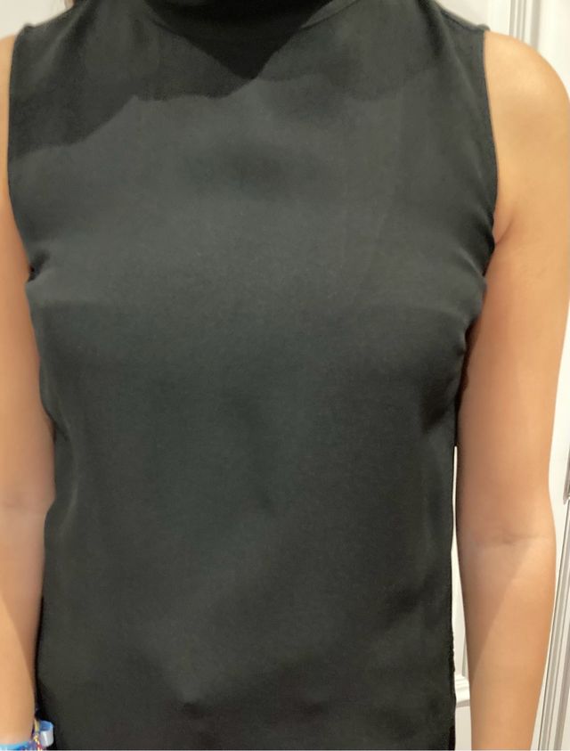 Blusa sin mangas Massimo Dutti