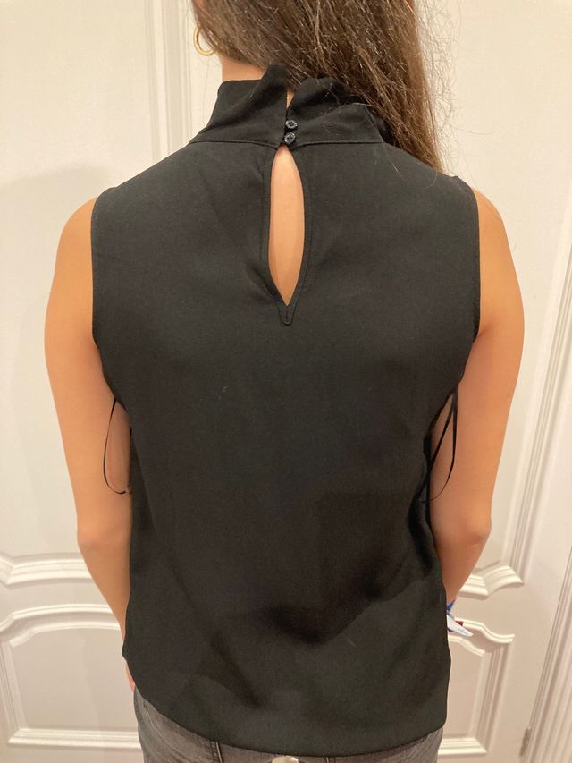 Blusa sin mangas Massimo Dutti