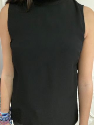 Blusa sin mangas Massimo Dutti