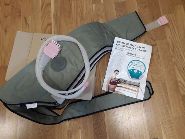 Sistema masaje Presoterapia profesional 5 canales