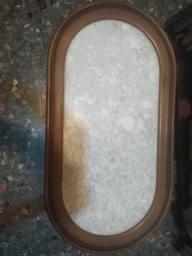 Mesa de Mármol y madera