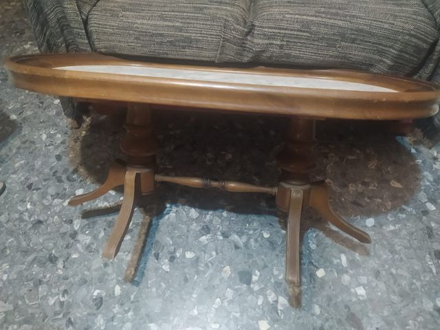 Mesa de Mármol y madera