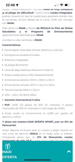 Cinta de Ejercicio