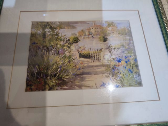 Pareja de preciosos marcos con 2 bonitos paisajes 