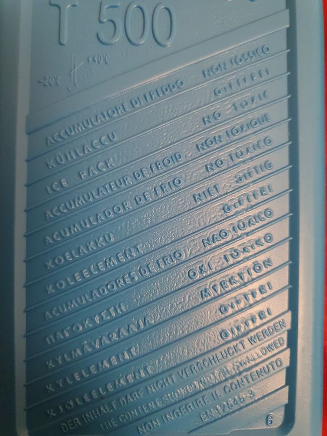 3 acumuladores de frío