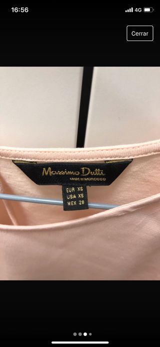 camisa massimo dutti XS
