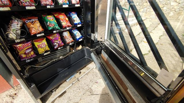 vending snack, zanussi spring 1000