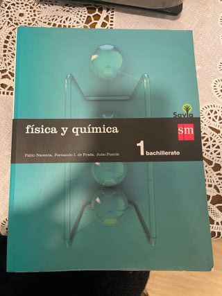 libro física y química de 1º bachillerato 
