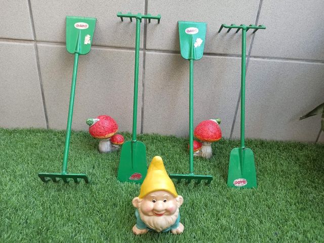 RASTRILLO con PALA ANTIGUO