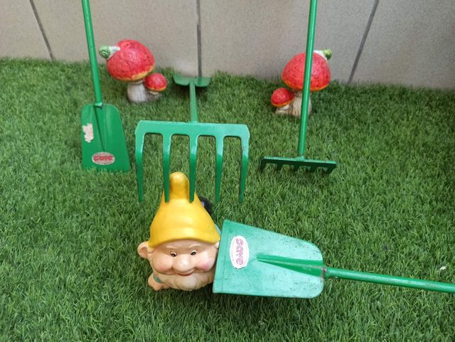 RASTRILLO con PALA ANTIGUO