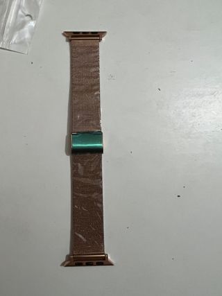 correa milanesa Apple Watch.      (color oro rosa)