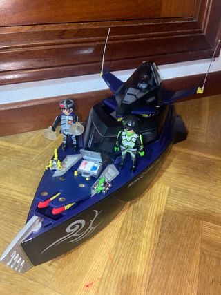 Barco espia playmobil