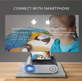 Proyector full HD máximo 300”
