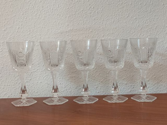 Copas chupito cristal