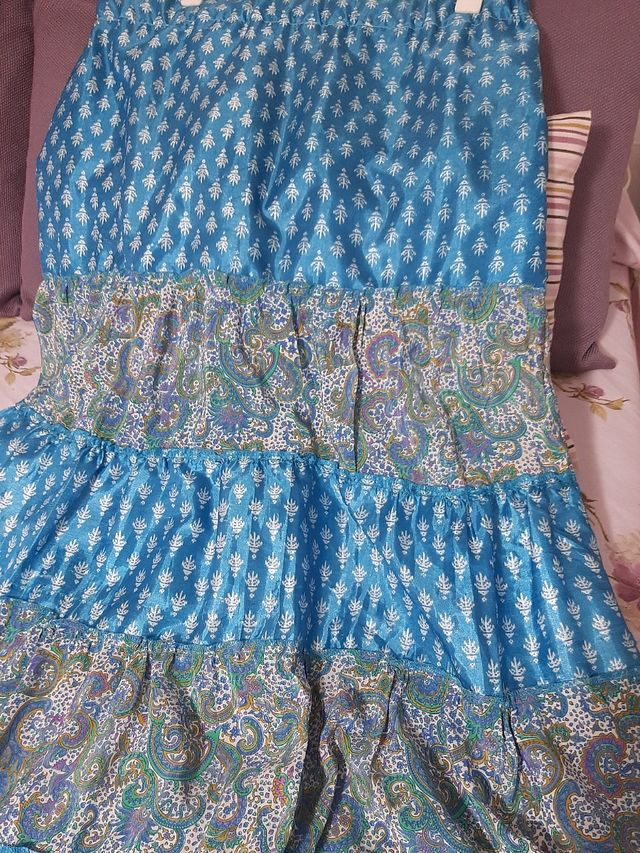 faldas seda India sin estrenar.