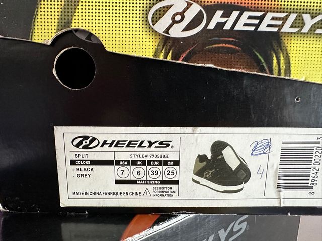 Zapatillas con ruedas heelys 39