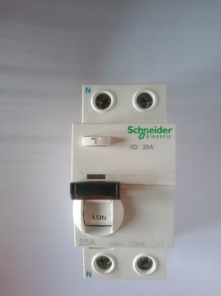 Interruptor diferencial monofásico