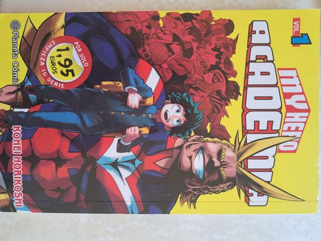 My hero academia 1 2 y 5  manga español