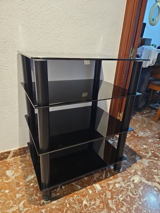 Mesa auxiliar cristal