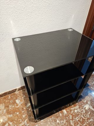 Mesa auxiliar cristal