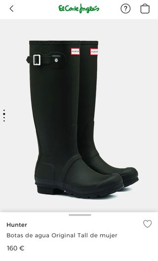 Botas Hunter 39 mujer