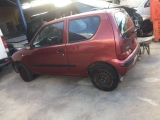 Despiece Fiat 600 año 2001, gasolina, 3 puertas