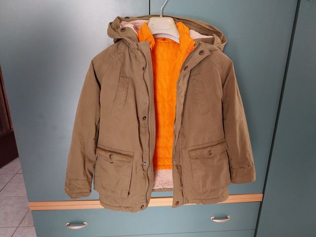 GIUBBOTTO INVERNALE BAMBINO verde