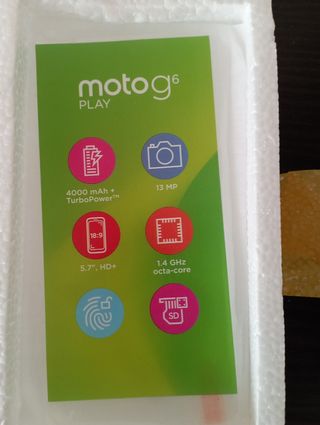 Cristal protector motog6 play