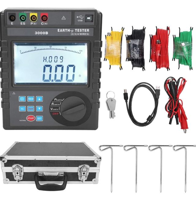 Probador de resistencia Pantalla LCD