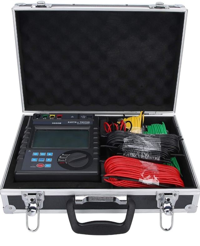 Probador de resistencia Pantalla LCD