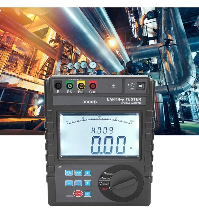 Probador de resistencia Pantalla LCD