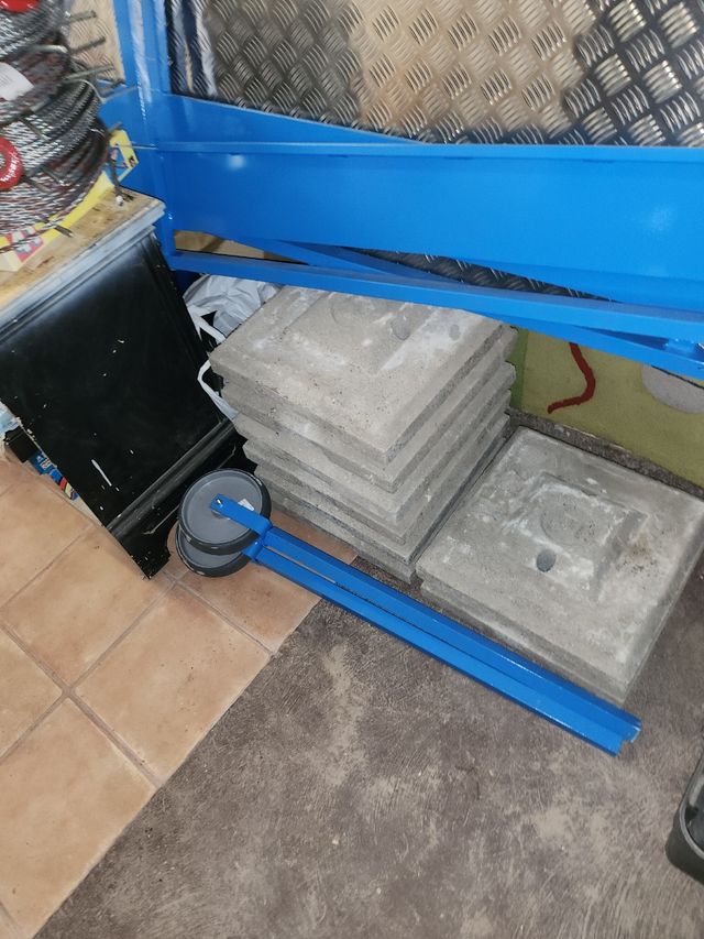 Andamio eléctrico una o dos  barcas