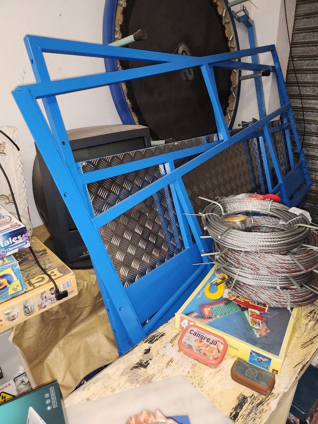 Andamio eléctrico una o dos  barcas