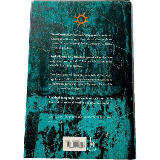 LIBRO LA TUMBA DE COLÓN