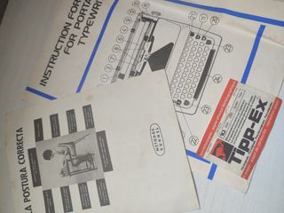 Máquina de escribir Elsa con Funda