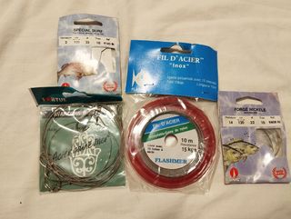 lote pesca depredadores(Set de montaje cebo vivo)