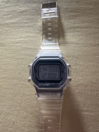 reloj digital unisex como nuevo
