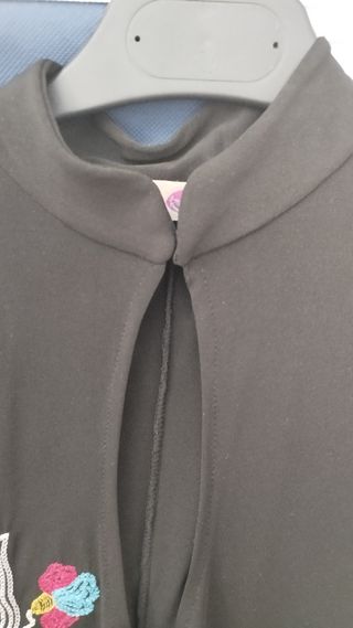 vestido negro cuello escote estilo chino asiático