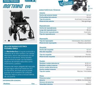 Silla de ruedas ELECTRICA Y MANUAL plegable