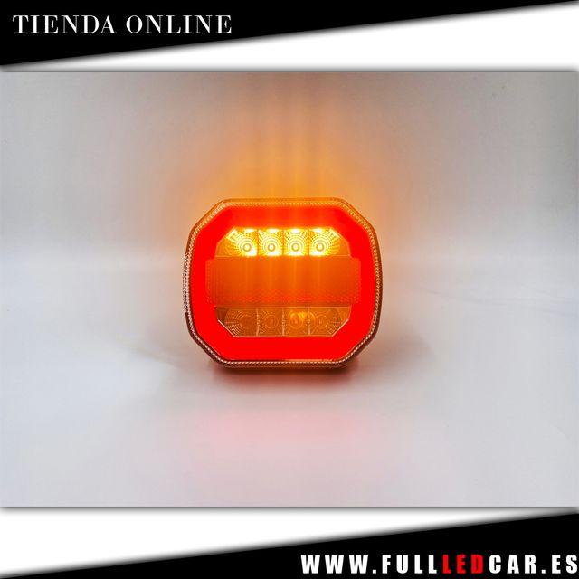 PILOTOS LED NEON TRES FUNCIONES CON LUZ MATRICULA