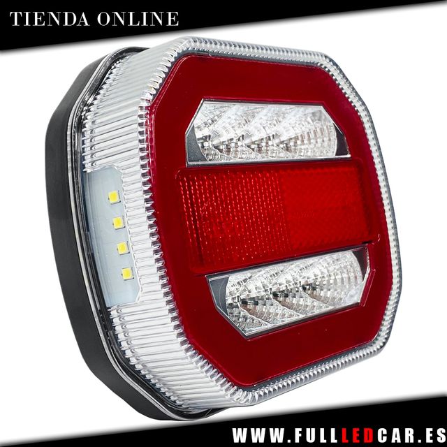 PILOTOS LED NEON TRES FUNCIONES CON LUZ MATRICULA