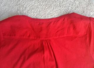 Blusa roja Massimo Dutti