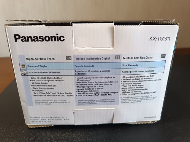 Teléfono inalámbrico Panasonic