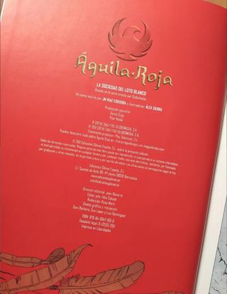 Novela gráfica Águila Roja