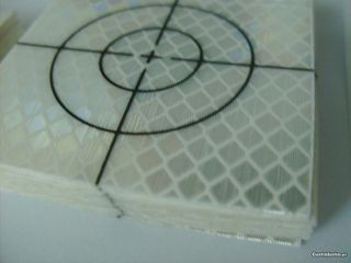 Dianas reflectantes de 20x20 mm (20 unidades)