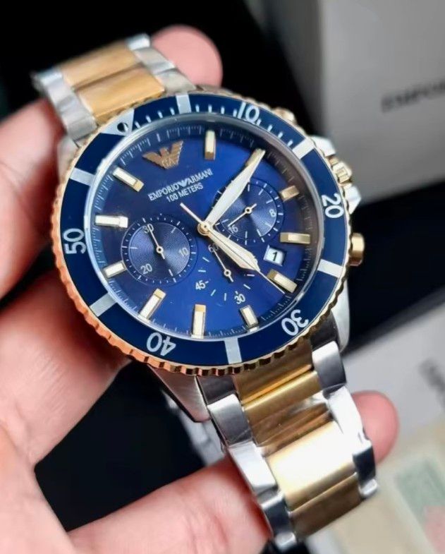RELOJ EMPORIO ARMANI CRONÓMETRO, NUEVO A ESTRENAR