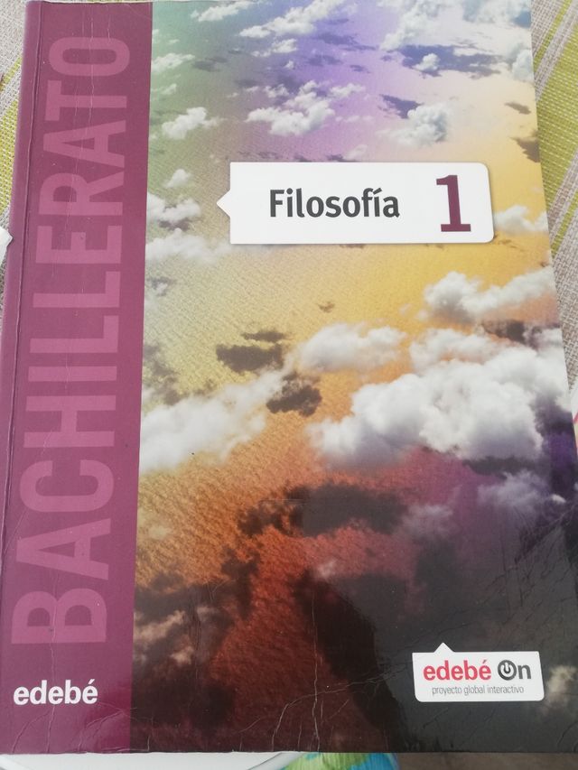 Libro de filosofía de primero de