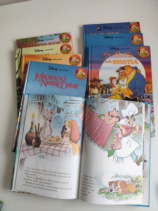 8 Libros disney, club del libro. Salvat